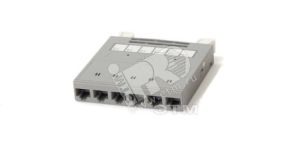 Кассета для медных претерминированных решений 6 экранированных портов RJ-45 категории 6 235661 Hyperline