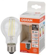 Лампа светодиодная филаментная LED Star Грушевидная 7,5Вт (замена 100Вт), 1000Лм, 4000К, цоколь E27 OSRAM 4058075684188 LEDVANCE