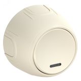 Выключатель одинарный  Rotondo с подсветкой, цвет бежевый 7700862 OneKeyElectro