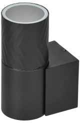 LIGHTING Светильник уличный 5107 настенный под лампу GU10 IP65 черный IEK LT-UBU0-5107-GU10-1-K02 IEK