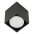 Светильник DLC-S602 GU10 BLACK декоративный накладной серия Sotto Без лампы цоколь GU10 Металл Черный TM Fametto UL-00008852 Uniel