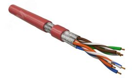 Кабель витая пара экранированная U/FTPкатегория 6 4 пары (26 AWG)многожильный 445086 Hyperline
