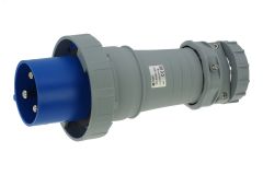 Вилка кабельная 125A/230V/1P+N+E/IP67 00-00032400 INPIN