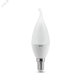 Лампа светодиодная LED 6.5 Вт 550 лм 6500К AC150-265В E14 свеча холодная Black 104101307 GAUSS