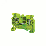 Клемма заземляющая 2,5 кв.мм пружинная OptiClip CXG-2,5-PE-(0,2-2,5) 289759 КЭАЗ