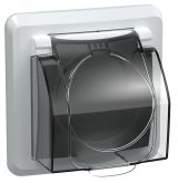 РСбш10-3-ВБ Розетка 1-ая з/к з/ш кр. 16А IP44 ВЕГА белый ERV16-K01-16-DM IEK
