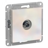 Розетка ATLASDESIGN TV проходная 4DB механизм жемчуг ATN000492 Systeme Electric
