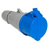 Розетка переносная 223 2P+PE 32А 220В IP44 EKF PROXIMA ps-223-32-220-PRO EKF