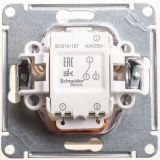 W59 Переключатель одноклавишный с подсв. 10АХ, механизм, слоновая кость VS610-157-2-86 Systeme Electric