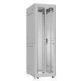 Шкаф серверный 42U 800х1000 передняя дверь: двустворчатая перфорированная IP20. задняя дверь: одностворчатая глухой металл IP51. боковые панели: глухой металл. цвет: серый RAL7035  EX 8042.7421 SYSMATRIX