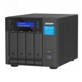 Сетевое хранилище QuTS hero, 4 отсека 3,5''/2,5'', Intel Pentium Gold G7400, 8 ГБ DDR4 1000707754 QNAP