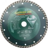 Круги отрезные алмазные TURBO 200 мм 22.2 мм 3662-200 STAYER