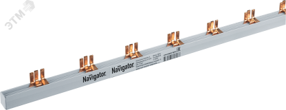 Шина соединительная типа PIN 3-полюса 12мод.63А 20511 Navigator Group