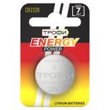 Батарейка Трофи CR2320-1BL ENERGY POWER Lithium (10/240/30240) Б0003651 ЭРА