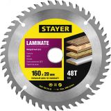 Диск пильный Laminate 160 x 20мм 48T 3684-160-20-48 STAYER