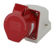 Розетка стационарная наружная 115 3Р+РЕ+N 16А 380В IP44 (10/60/960) R(OUT)-16-3P-PE-N-IP44 Б0032876 ЭРА
