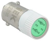 Лампа сменная зеленая матрица/12В BMS10-012-K06 IEK