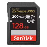 Карта памяти 128GB SD Extreme Pro UHS I, SDXC, 200 МБ/с, Class 10 157978 SanDisk