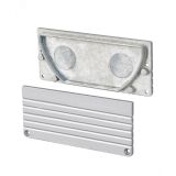 Заглушка для ALU-POWER-W80 глухая (, Металл) 014859 Arlight