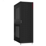 Шкаф серверный 48U 600х1070 передняя дверь: протект IP41. задняя дверь: одностворчатая перфорированная IP20. боковые панели: перфорированные. цвет: черный RAL9005  NS 6148.9632 SYSMATRIX