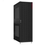 Шкаф серверный 42U 600х1070 передняя дверь: протект IP41. задняя дверь: одностворчатая перфорированная IP20. боковые панели: перфорированные. цвет: черный RAL9005  NS 6142.9632 SYSMATRIX