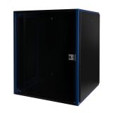 Шкаф настен. 19', 15U 600х600, дв. стек, чер. DATAREX DR-600321 Datarex