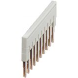 Перемычка для клеммников 10 точек подключения для 2.5мм.кв серая NSYTRAL210GR Schneider Electric