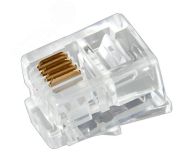 Телефонный разъем RJ-14(6P4C), 05-1012 REXANT