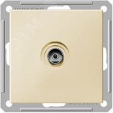 W59 Розетка телевизионная TV скрытая в рамку бежевая RTS-151-2-86 Systeme Electric