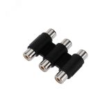 Переходник 3 гнезда RCA - 3 гнезда RCA, тринокль,, 14-0434 REXANT