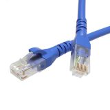 Патч-корд неэкранированный CAT5E U/UTP 4х2 LSZH синий 2м RN5EUU4520BL DKC