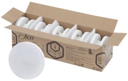 Лампа светодиодная ECO LED GX-6W-840-GX53 (10-PACK) (диод таблетка 6Вт нейтр GX53) (10/100/5600) Б0036546 ЭРА