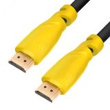 Кабель HDMI 1.4 19М на 19М, 2 м., желтый, позолоченные контакты 1000696304 Greenconnect