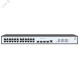 Коммутатор управляемый L2 PoE 24 порта RJ45 10/100/1000 Мб/с, 4хSFP, 370 Вт -S2982G-24T-POE-E SNR-S2982G-24T-POE-E SNR