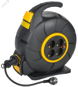 TWIST Катушка УК20 4мест. 2P+PE/20м 3х1,5мм2 автосм. IEK TW-KP27-16-04-20 IEK
