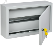 Корпус металлический ЩРн-18з (265х440х120) IP31 GENERICA MKM14-N-18-31-Z-G IEK