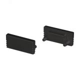 Заглушка SL-SLIM-H7 BLACK глухая (, Пластик) 037507 Arlight