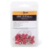 Наконечник кабельный кольцевой изолированный НКИ 1.5-5 (30 шт) 75331 КВТ