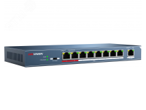 Коммутатор неуправляемый PoE 8 портов 100 Мб/с RJ45 1хEthernet 301801293 Hikvision