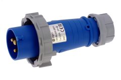 Вилка кабельная 16A/230V/1P+N+E/IP67 00-00032391 INPIN