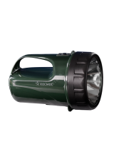 Фонарь-прожектор аккумуляторный, 3W LED, аккум. 6V 4,5Ah, 240Лм, 20 часов KOCAccu368LED Космос