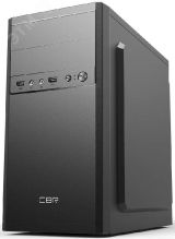 Корпус для ПК mATX Minitower RD873, БП 400Вт/120мм, 2хUSB 2.0, HD Audio+Mic, 1.2 м., черный 1910281 CBR