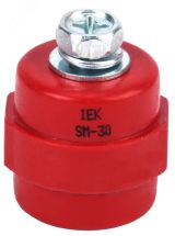 Изолятор SM30 (М8) силовой с болтом YIS11-30-08-B IEK