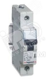 Выключатель автоматический однополюсный 6А C TX3 6кА/10кА 403913 Daccord/Legrand