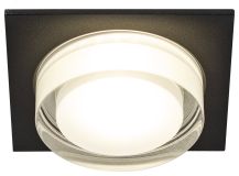 Светильник встраиваемый декоративный DK108 BK MR16 GU5.3 черный Б0058399 ЭРА