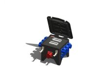 Устройство распределительное переносное твердая резина IP44 32A корпус 320х320х320 черный 00-00001828 AlpenBox