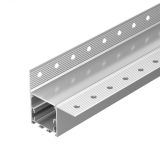 Профиль с экраном SL-LINIA32-FANTOM-EDGE-2500 ANOD+FROST (ARL, Алюминий) 031375 Arlight