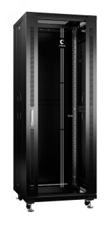 Шкаф монтажный телекоммуникационный 19дюймов напольный для распределительного и серверного оборудования 37U 8575c Cabeus