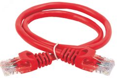 Патч-корд категории 6 UTP PVC 7м красный PC04-C6U-7M ITK