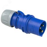 Вилка кабельная 32А/230V/1P+N+E/IP44 00-00002224 PCE